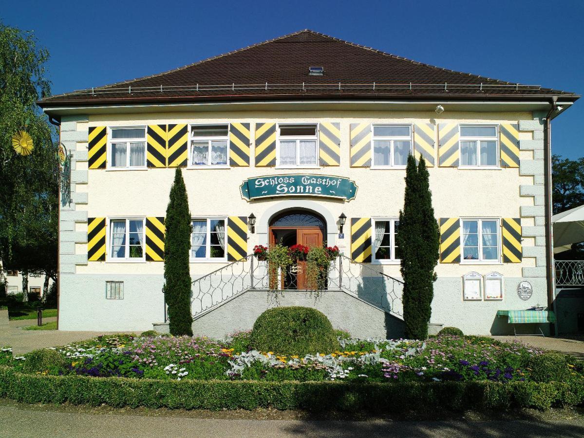 Schloss-Gasthof Sonne Isny im Allgäu Exterior foto